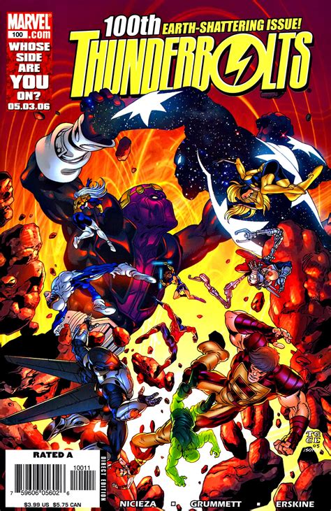 Thunderbolts Vol 1 100 Marvel Database Fandom