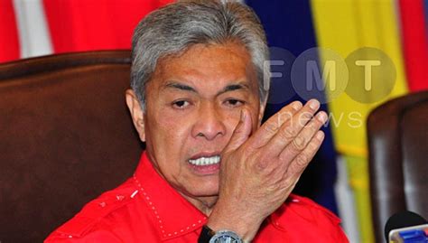 Zahid hamidi, bagan datuk, perak, malaysia. Zahid: No, Shukri didn't see me to ask Najib to quit as PM ...