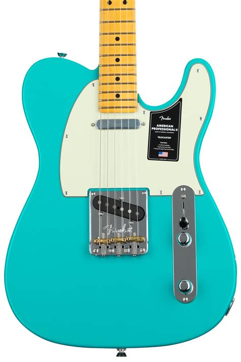 Fender American Professional II Telecaster - Miami Blue with Maple