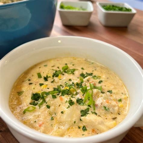 Crab And Corn Bisque