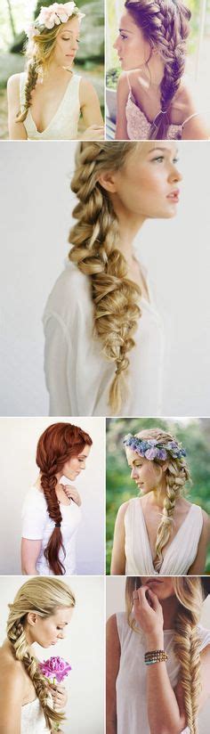 Oh So Romantic 20 Natural Bohemian Bridal Hairstyles Side Swift
