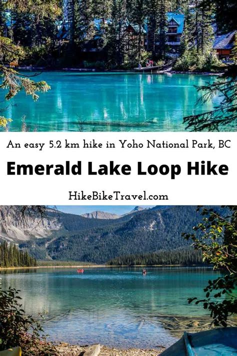 Emerald Lake Yoho National Park Map Sexiz Pix