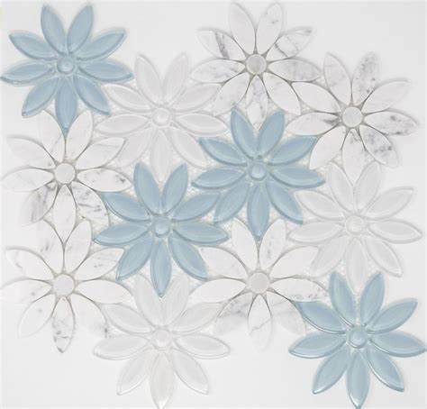 Flower Mosaic Tile Backsplash Has Been An Important Website Custom