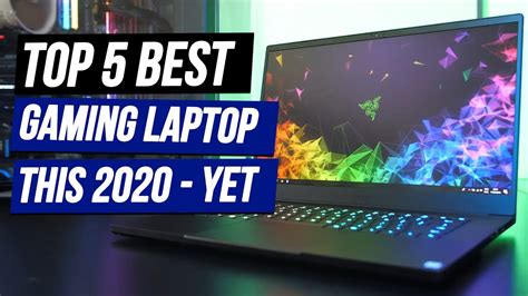 Top 5 Best Gaming Laptop For 2020 So Far Youtube