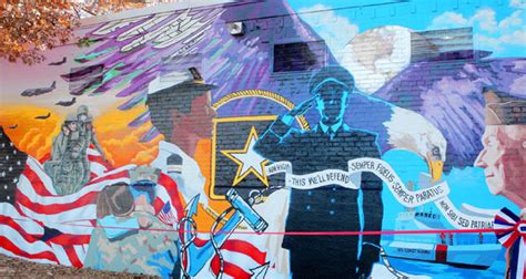 Bay Ridge Community Mural Honors Vets Through The Years Gowanus Lounge