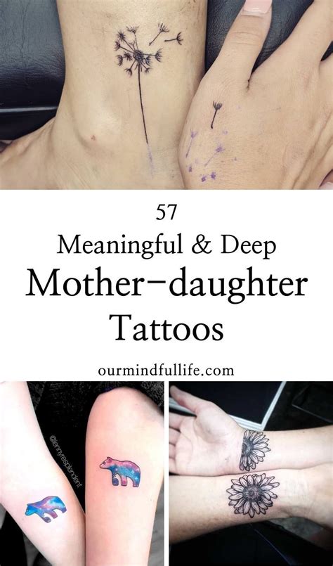 67 Mother Daughter Tattoos That Melt Hearts Artofit