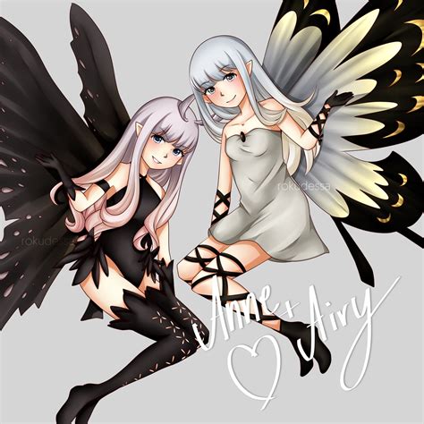 Airy And Anne Bravely Default And More Drawn By Rokudessa Danbooru