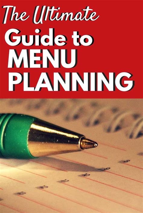 The Ultimate Meal Planning Guide How To Get Real Food On The Table Every Night Real Food