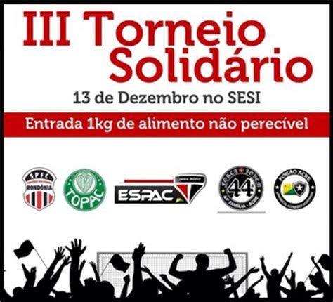 Torcidas organizadas fazem Torneio Solidário de Futebol neste domingo