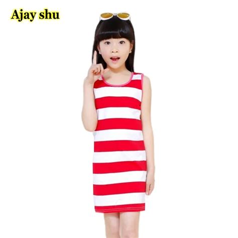 Jilly Kingdom Girls Dresses 2019 New Springandsummer Casual Style Blackandwhite Striped Princess