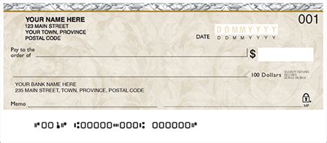 › transit number on cheque. Order Personal Cheques From The Cheque Printing Pros
