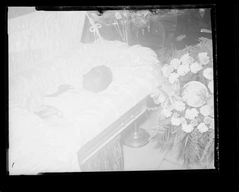 Adult In Open Casket Post Mortem National Museum Of African American