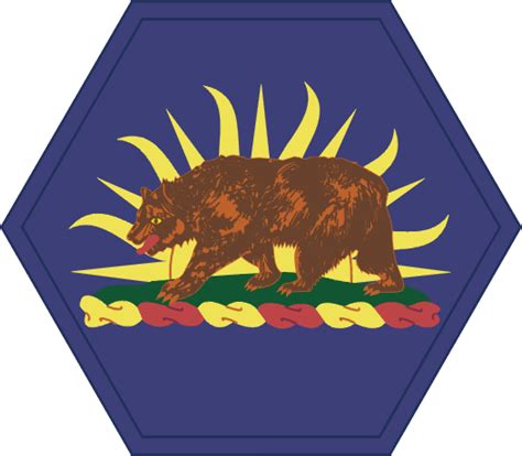 California Army National Guard Us Heraldry Of The World