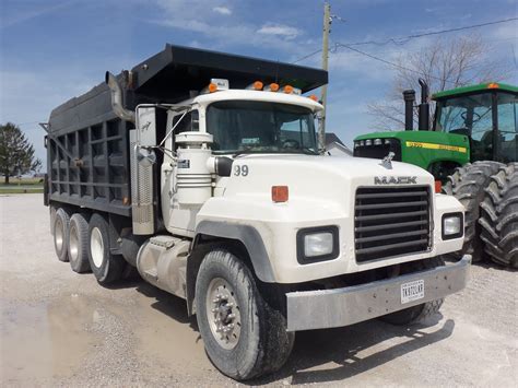 Tri Axle Mack Dump Truck Mack Dump Truck Mack Trucks Dump Trucks