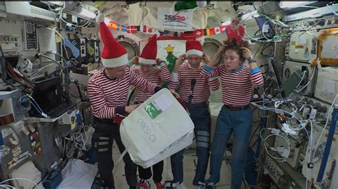 Astronauts Show How They Celebrate Christmas In Space Nbc Boston