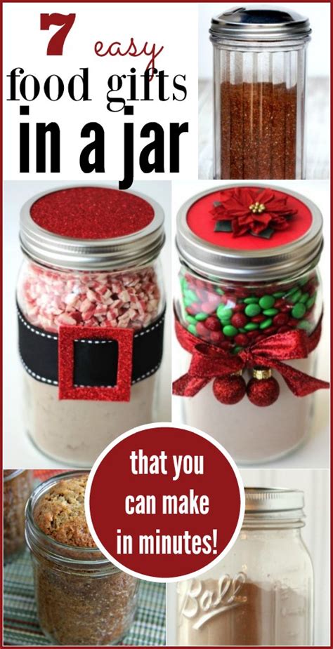 7 Quick Food Ts In A Jar One Crazy Mom