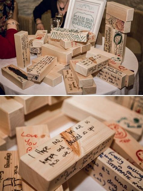 Top 10 Unique Guest Book Ideas That Will Wow Your Guests Jenga