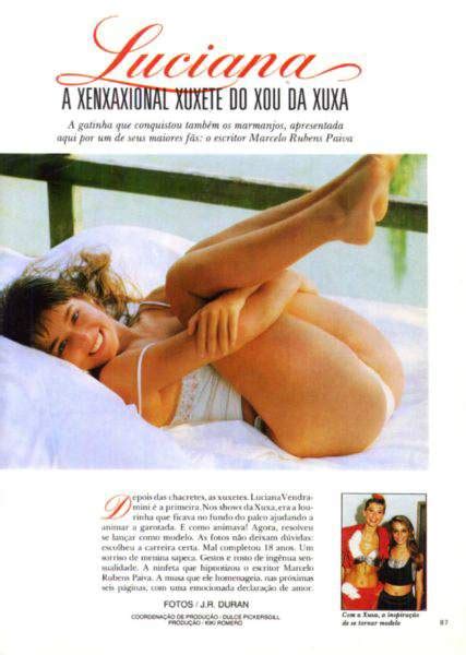 Revista Playboy Luciana Vendramini S Gatinhas