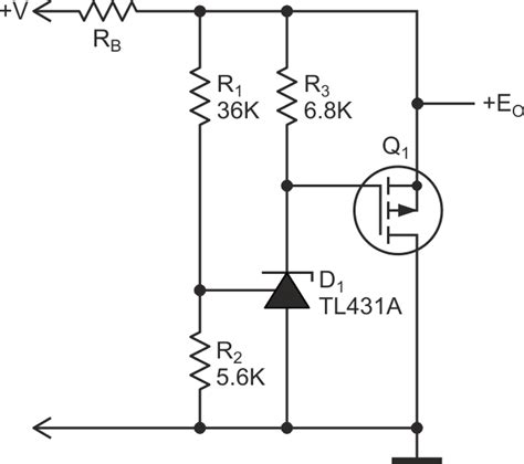 Tl431 Shunt Regulator Circuits Explained 60 Off