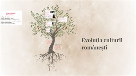 Evoluția Culturii Românești By Lavin Andr On Prezi