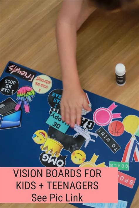 Vision Board Printables For Kids See Pic Link For A Kids Vision Board