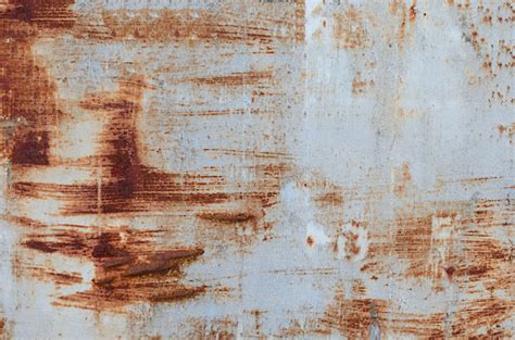 Download Old Rusty Piece Of Banner Textured Empty Abandoned Street Advertising Panel With White Peeling ...