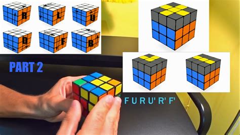 Rubiks Cube 3rd Layer Solve Only 4 Algorithms Beginner Method