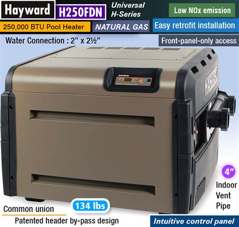 Hayward H250fdn The Best 250000 Btu Pool Heaters