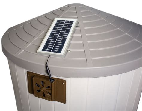 Doghouse Solar Fan Insulated Doghouses By Asl Solutions Inc