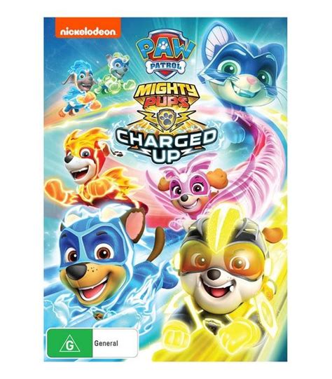 Paw Patrol Mighty Pups Charged Up Dvd Target Australia