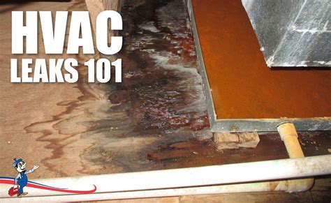Central air conditioning systems have condensate drip pans that collect excess water that is created when heat and moisture are pulled from the air. Water Dripping From Ac Unit In Attic - Image Balcony and ...