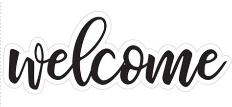 Download High Quality welcome clipart cursive Transparent ...