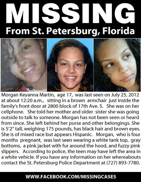 Morgan Keyanna Martin Who Is Four Months Pregnant Has Been Missing