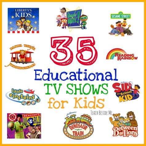 Educational Tv Shows For Kids Teach Beside Me
