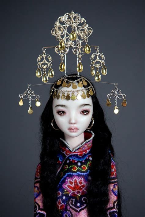 Ball Jointed Porcelain Dolls With Sophisticated Beauty