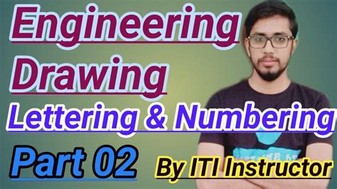 Lettering And Numbering 02 Engineering Drawing All Trade By