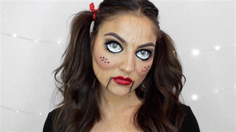 Creepy Doll Makeup Step By Step Makeupview Co