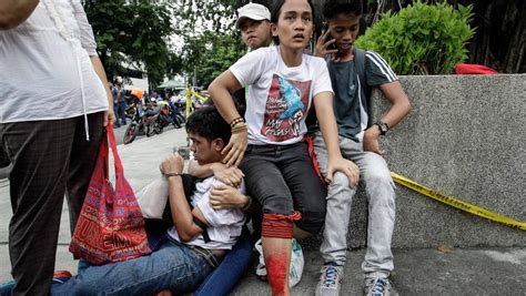 Anti Us Protest In Philippines Turns Violent