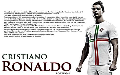 Cristiano Ronaldo 7 A Shocking Story About Cristiano Ronaldo