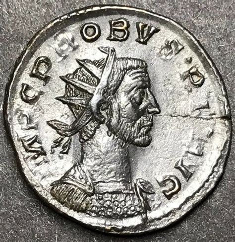 Superb Probus Ae Silvered Antoninianus Ancient Roman Imperial Coin