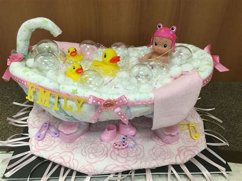 We have endless baby gift ideas will delight the new or expecting mom in your life, from teethers to diaper bags to swaddle sets. Made a diaper bathtub out of diapers for a co-worker ...