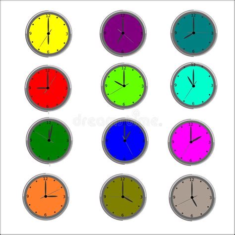 Clock Illustrations Stock Vector Illustration Of Black 60538233