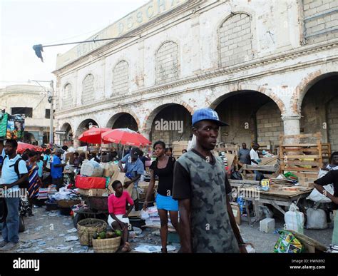 Haiti Port Au Prince Bicentennial District Main Street Downtown