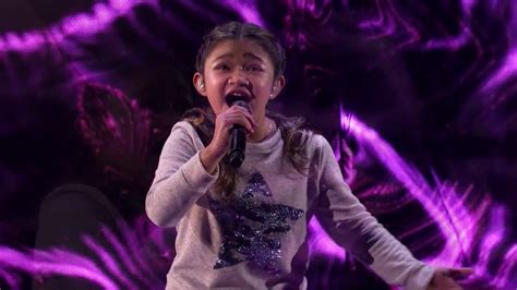 angelica hale performing at semi finals agt golden buzzer 2017 youtube
