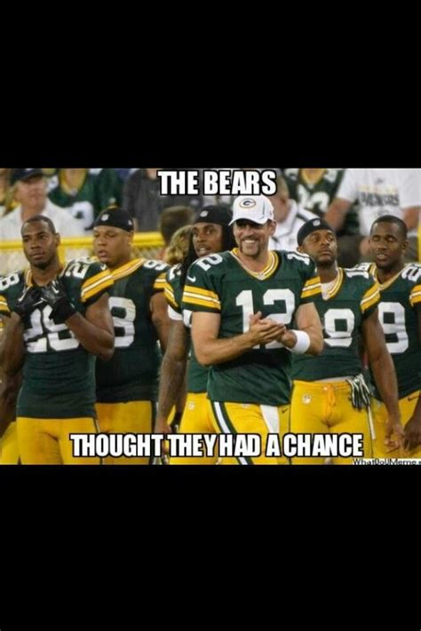 If you will turn your head, you will observe that a bear is standing in your immediate rear inspecting you in a somewhat menacing manner. Bears Vs Packers Funny Quotes - ShortQuotes.cc
