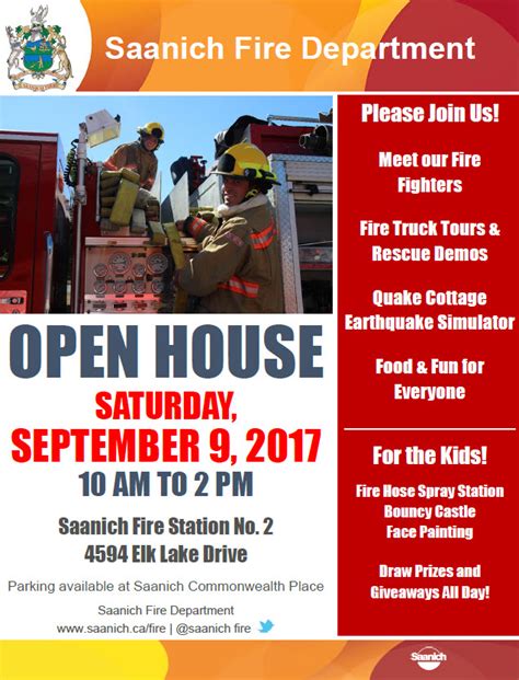 Fire Department Open House District Of Saanich