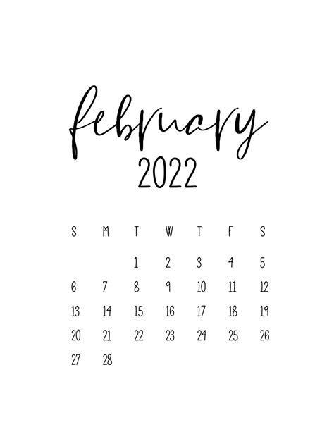 Paper And Party Supplies Calendars And Planners Paper 2022 Minimalistic
