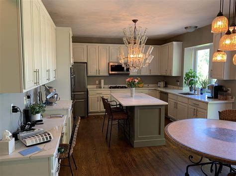 So, if your kitchen cabinets are already making your kitchen look old and worn, then perhaps it's the perfect time to update their look. What Color Should I Paint My Kitchen Cabinets? | Textbook ...