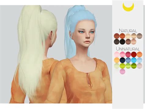 Sims 4 Hairs The Sims Resource Stealthic`s Paradox Hair Retextured