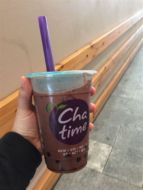Chatime is a bubble tea cafe located all over the world. Bubble tea | Bubble tea, Chatime, Ice bubble